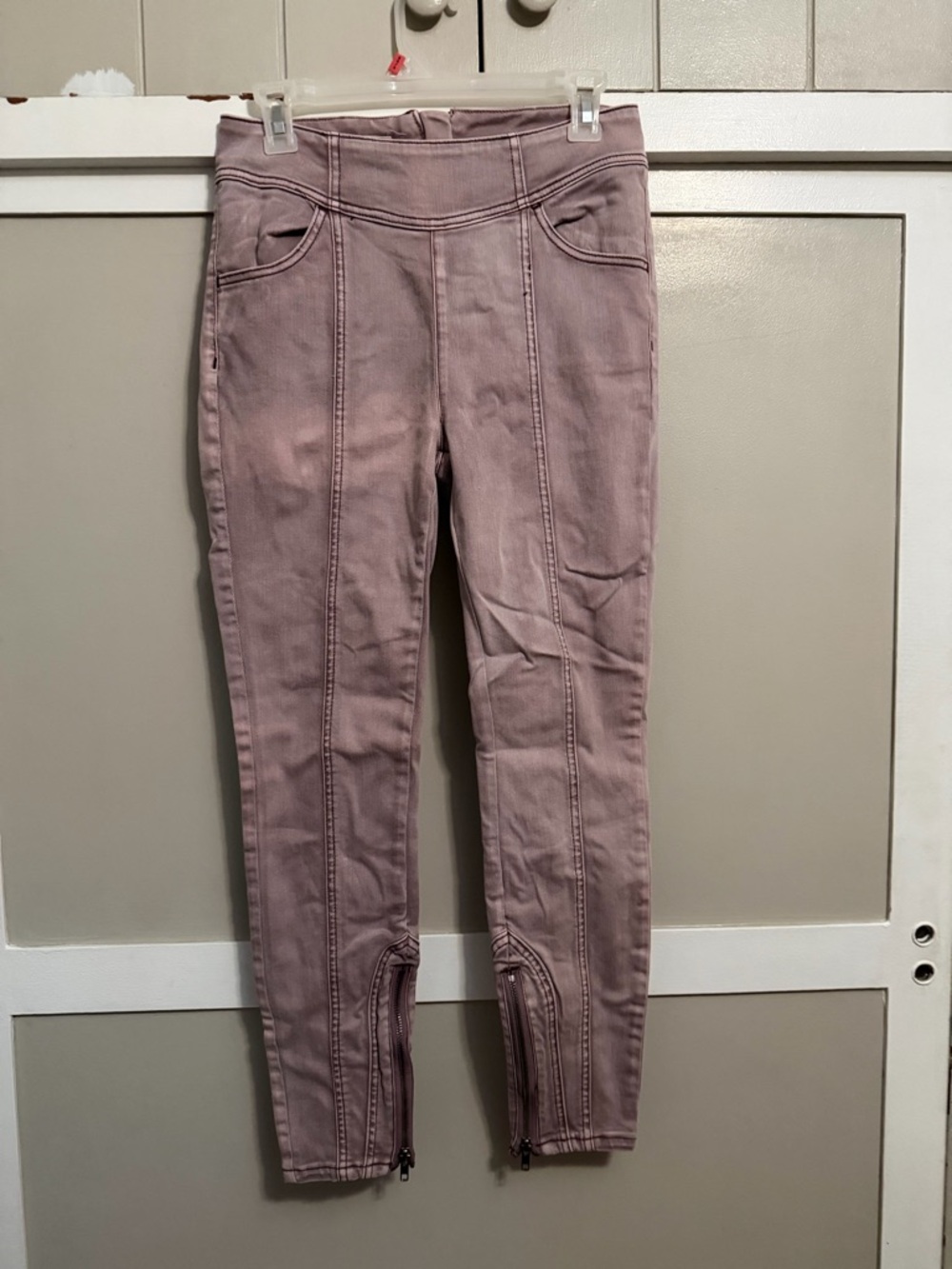 We the free women’s Mauve Slim Stretch Ankle Pants